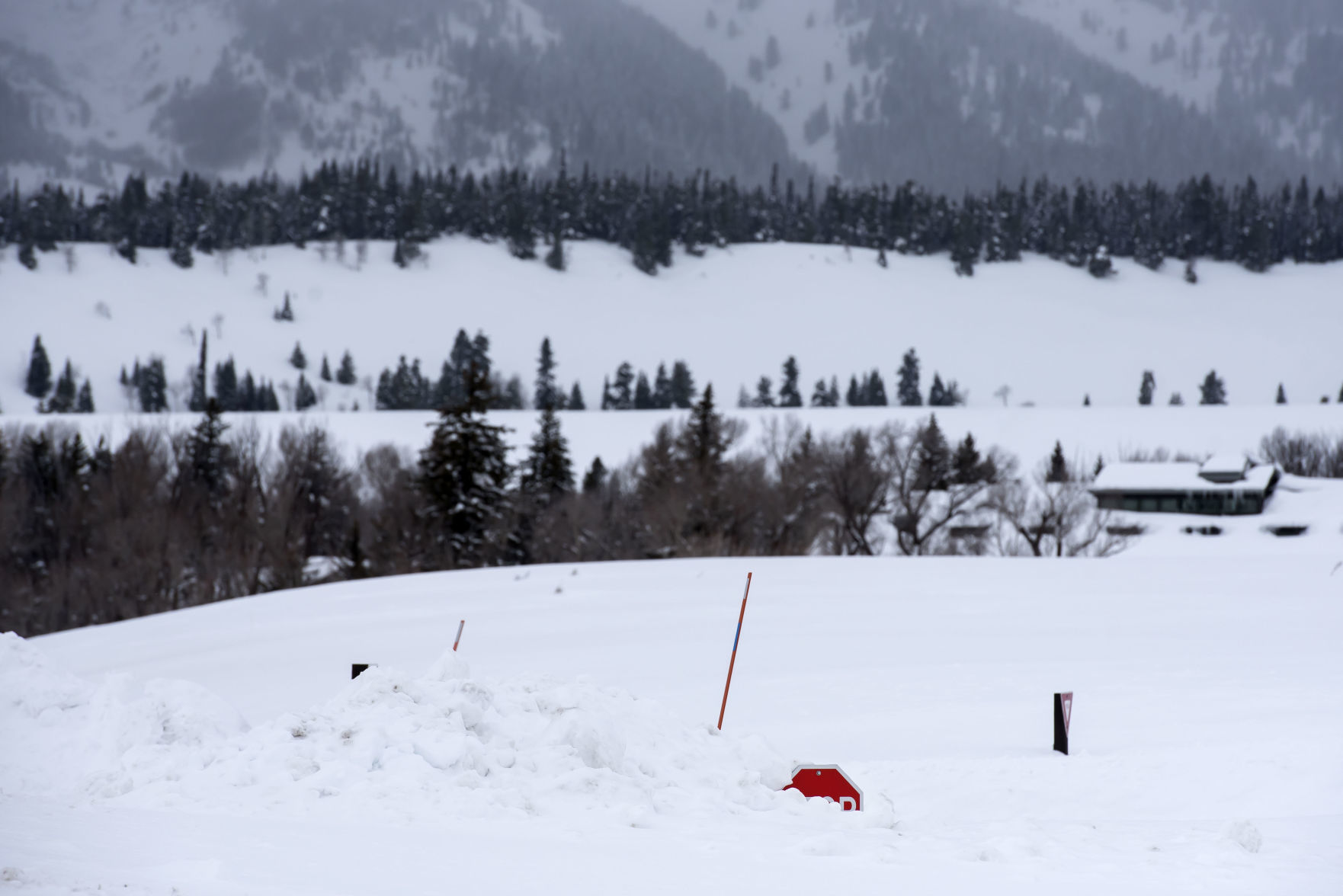 Clearing snow
